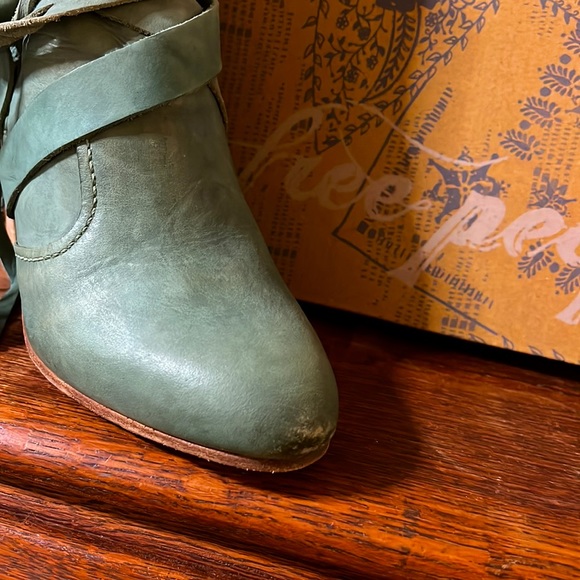 Free People Jade Seven Wonders Wrap Tie Boots 38 - Picture 8 of 11